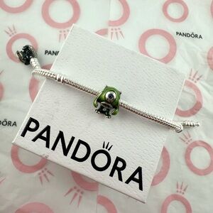 New Disney Pixar Mike Wazowski Monsters, Inc Charm for Pandora moments bracelet